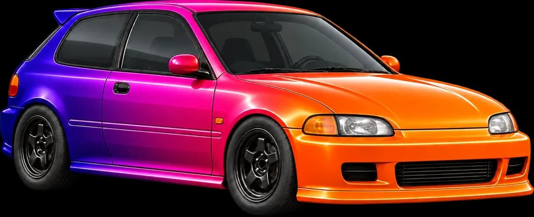 Hatchline EG in Sunset fade