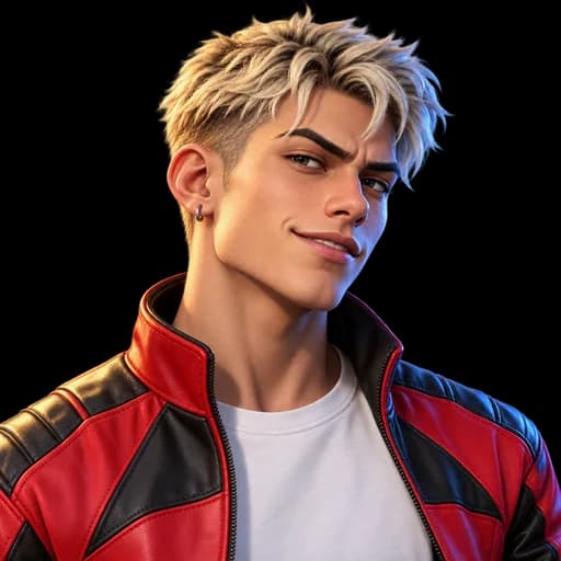 Portrait of Jax “Redlight” Varga, your fictional nemesis