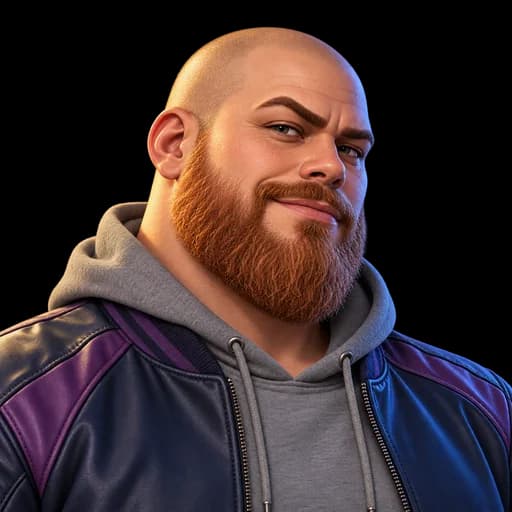 Portrait of Oscar “Big O” Ramsay, a fictional Street division boss